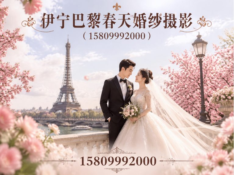 新疆赛里木湖婚纱照展示图